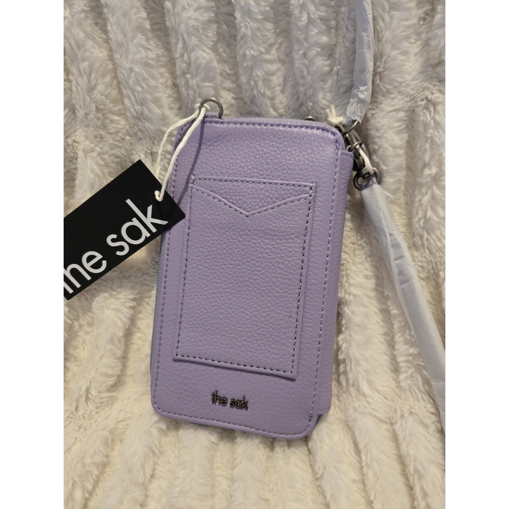 NWT The Sak Women's Silverlake Leather Convertible Smartphone Crossbody Bag